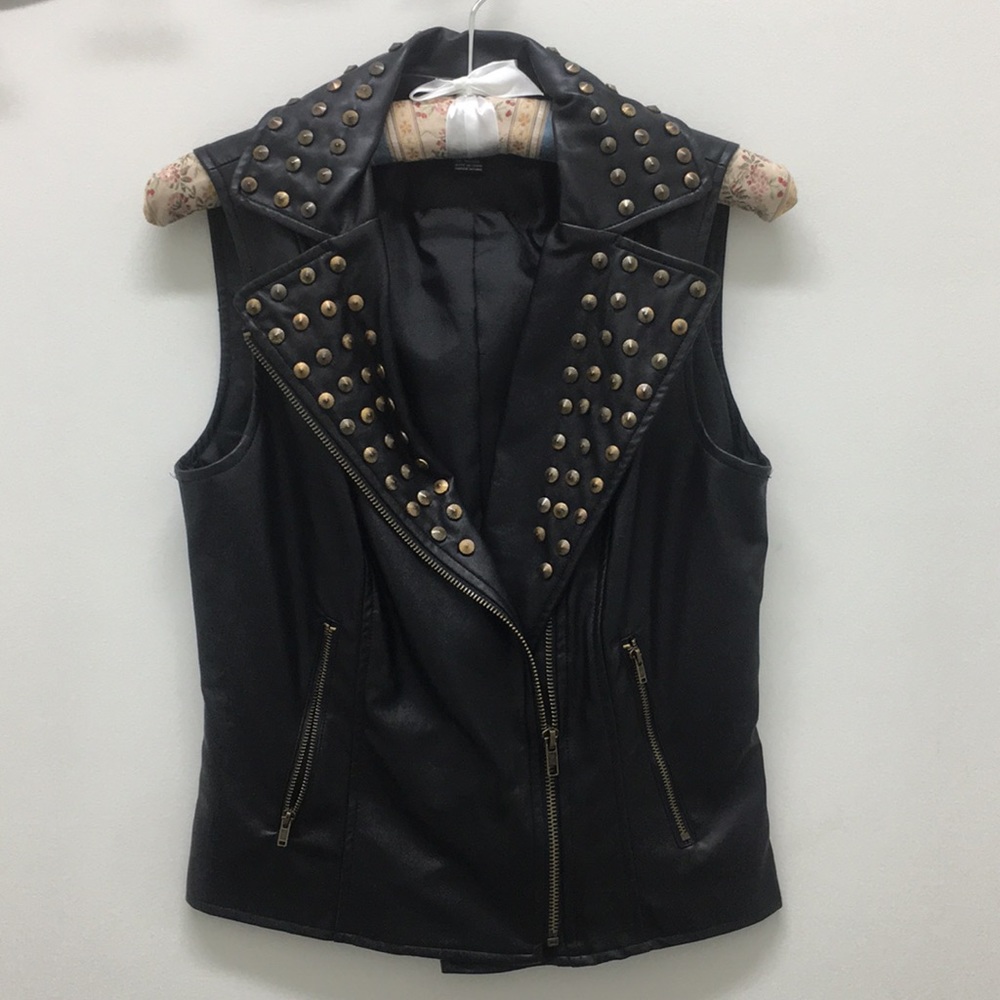 Forever 21 Pleather Vest
